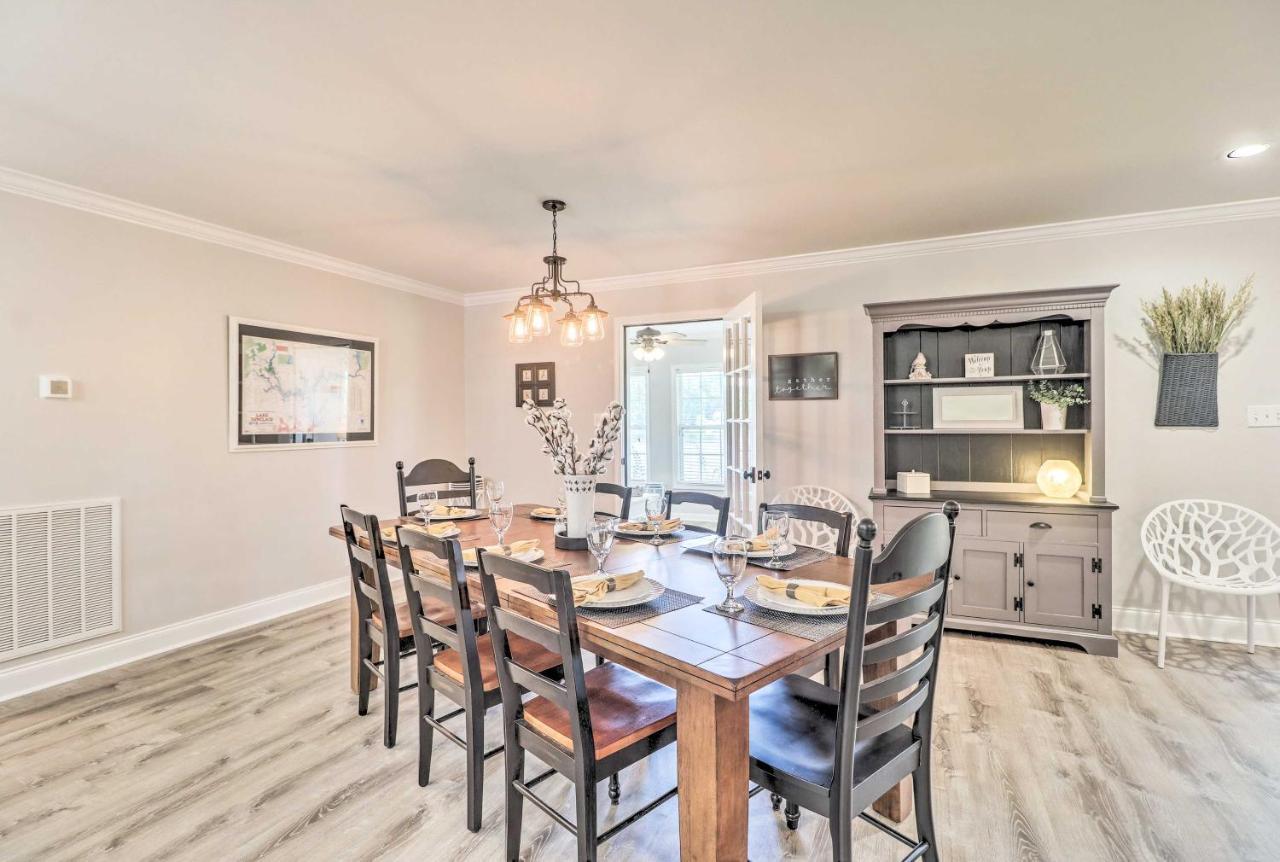 Waterfront Lake Sinclair Home With Boat Dock! Milledgeville Luaran gambar